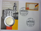 Deutschland 5 DM und 0,40 DM Numisbrief Grundgesetz -