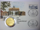 Deutschland 10 DM und 1,00 DM Numisbrief Berlin -
