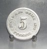 Kaiserreich 5 Pfennig -