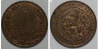 Niederlande 1 Cent 1907 EF