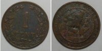 Niederlande 1 Cent 1904 ss 2.60 £ Tax included +  7.80 £ shipping