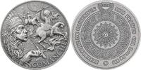 Cameroon 2000 Francs Comanche Tribal Spirit 2 oz Antique finish Silver Coin 2000 Francs CFA -