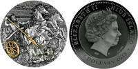 Niue 5 dollars 2019 Chariot 2 oz Antique finish Silver Coin 5$ Niue 2019... 259.22 £ free shipping