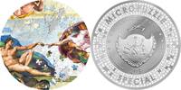 Palau 20 dollars 2023 Creation of Adam Micropuzzle Treasures 5 oz Proof ... 563.43 £ free shipping