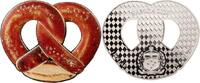 Samoa 2 dollar 2024 Pretzel Proof-like Silver Coin 1$ Proof-like 51.93 £ free shipping