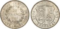 Switzerland 10 Francs 1851 Geneva. Canton UNC 3,814.58 £ free shipping