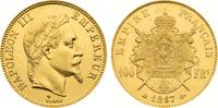 France 100 Francs 1867-BB Napoleon III, Strasbourg mint AU/UNC 5,115.01 £ free shipping