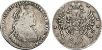 Russia Rouble 1737 Anna, Kadashevsky mint VF/XF 512.73 &pound;  +  21.36 &pound; shipping