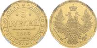 Russia 5 Roubles 1853 Nicholas I NGC MS62 3,332.75 &pound; free shipping