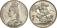Great Britain Crown 1890 Victoria AU/UNC 299.09 &pound;  +  21.36 &pound; shipping