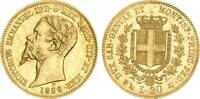 Italy 20 Lire 1858 (Anchor) -P Sardinia. Vittorio Emanuele II XF/AU 854.55 &pound;  +  21.36 &pound; shipping