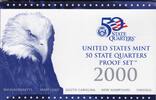 United States 2000 2000 U.S Mint Proof Quarters Set (G8)  14.89 £  +  40.95 £ shipping