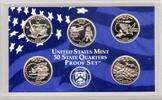 United States 2002 2002 U.S Mint five quarters Proof Set (G13)  18.62 £  +  40.95 £ shipping