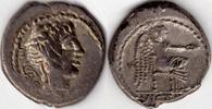 Roman Republic ancient Roman Republic silver quinarius M. Cato -