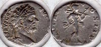 ROMAN EMPIRE ancient Roman denarius Septimius Severus, Mars -