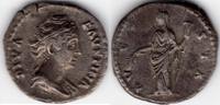 ROMAN EMPIRE ancient Roman denarius Faustina I, Ceres -