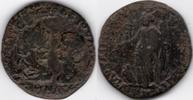 ROMAN EMPIRE ancient Roman bronze pentassarion Tyche, Diadumenian and Macrinus -