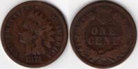 USA Indian Head penny 1874 (I74) -