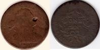 USA 1798 copper Large US Cent (L98) -