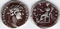 Roman Empire ancient Roman denarius Hadrian, 117-138 AD (C72) -