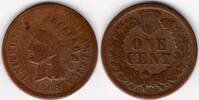 United States Indian Head penny 1868 (I68) -