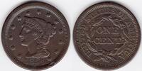 United States 1854 1854 copper Large US Cent (A2)  67.02 £  +  40.95 £ shipping