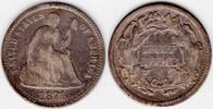 United States 1871 1871 US silver half dime (A8)  78.18 £  +  40.95 £ shipping