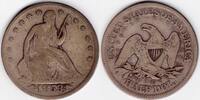 United States 1853 1853 Liberty Seated silver half dollar (A3)  104.25 £  +  40.95 £ shipping