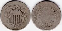 United States 1866 1866 US Shield Nickel (A44)  26.06 £  +  40.95 £ shipping