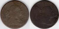 United States 1796 1796 copper Large US Cent (L96)  260.62 £  +  40.95 £ shipping