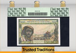 Welt Banknoten 500 FRANCS 1977 TT PK 802Tm WEST AFRICAN STATES  PCGS 68 PPQ SUPERB NONE FINER! SUPERB GEM NEW!