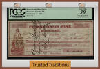 USA Banknoten 1864 TT PENNSYLVANIA MINING CO. $82 CHECK 'WHAT THE SAM HI... 110.95 £  +  10.80 £ shipping