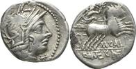 Italien M. Calidius. Q. Metellus. und Cn.Fulvius 117-116.v.Chr. AR-Denar 117-116.v.Chr SS+