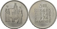 Schweiz Franken Gedenkmünze "Verfassungsreform 1874" -
