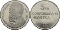 Schweiz Franken Gedenkmünze "Gottfried Keller" -