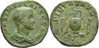 Italien AE-Sesterz Maximus.I.als Caesar(Priestergeräte) AE-Sesterz Maximus.I. als Caesar,235-238.n.Chr.Rom 236-238.n.Chr.Priestergeräte -