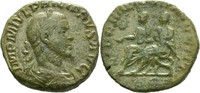 Italien AE-Sesterz Philippus.II.(Vater+Sohn sitzend.n.l.) AE-Sesterz Philippus.II.244-249.n.Chr.Philipp.I.und Philipp.II.sitzend.n.l. -