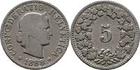 Schweiz 5 Rappen 1888 knapp SS 12.14 £  +  17.34 £ shipping