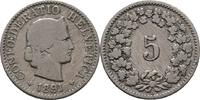 Schweiz 5 Rappen 1891 SS 17.34 £  +  16.47 £ shipping