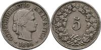 Schweiz 5 Rappen 1895 SS 13.87 £  +  17.34 £ shipping