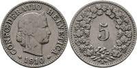 Schweiz 5 Rappen 1910 SS 13.00 £  +  17.34 £ shipping