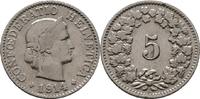 Schweiz 5 Rappen 1914 SS+ 39.01 £  +  16.47 £ shipping