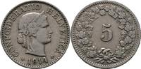 Schweiz 5 Rappen 1914 SS+ 36.41 £  +  16.47 £ shipping