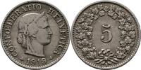 Schweiz 5 Rappen 1919 VZ 13.00 £  +  17.34 £ shipping