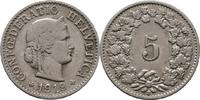Schweiz 5 Rappen 1919 SS 9.54 £  +  17.34 £ shipping
