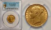 United Kingdom Sovereign 1861 Sovereign E over Rotated E Very rare R2 PC... 2,300.00 £  +  7.98 £ shipping