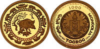 United Kingdom Modern gold coins 2007 Mongolia 1000 Togrog Year of The P... 135.00 £  +  7.98 £ shipping