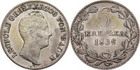 BADEN-DURLACH 6 Kreuzer 1836 Karl Leopold Friedrich, 1830-1852. 6 Kreuze... 65.02 £  +  12.92 £ shipping