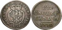 BRANDENBURG-ANSBACH 2 1/2 Kreuzer 1770 Karl Alexander, 2 1/2 Kreuzer 177... 21.67 £  +  12.92 £ shipping