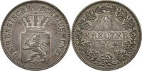 HESSEN-DARMSTADT 6 Kreuzer 1864 Ludwig III., 1848-1877. 6 Kreuzer 1864, ... 56.35 £  +  12.92 £ shipping